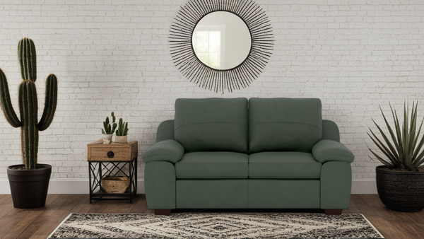 California 2 Seater Leather Sofa