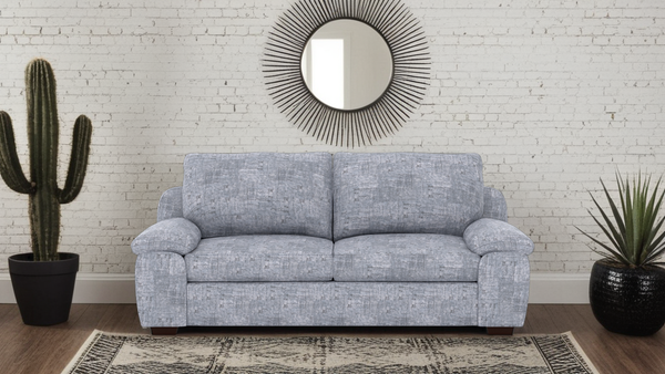 California 3 Seater Fabric Sofa