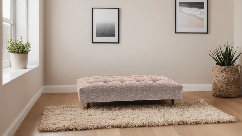 Chester Fabric Ottoman