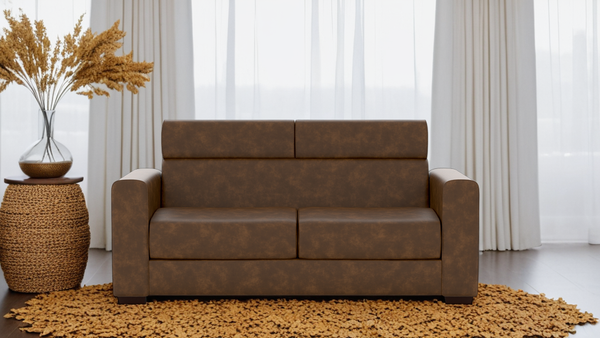 Hilton 2 Seater Artificial Leather Sofa