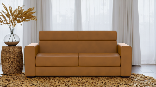 Hilton 3 Seater Artificial Leather Sofa