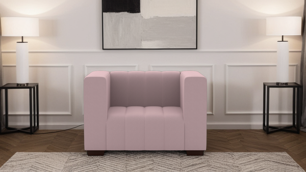 Verna 1 Seater Fabric Sofa
