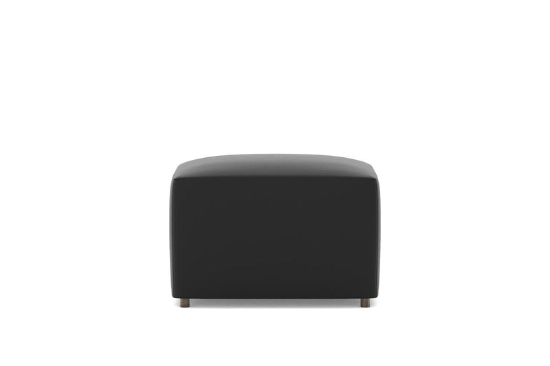 Pouffe Leather Ottoman