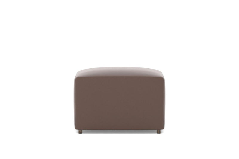 Pouffe Leather Ottoman