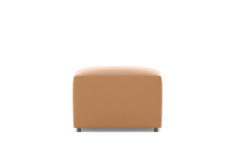 Pouffe Leather Ottoman